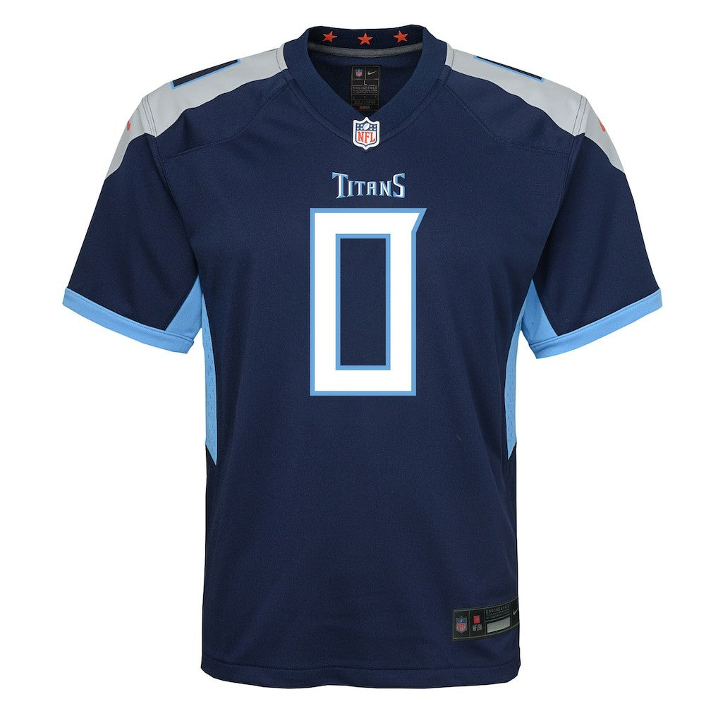Calvin Ridley Tennessee Titans Youth Game Jersey Navy - Nike