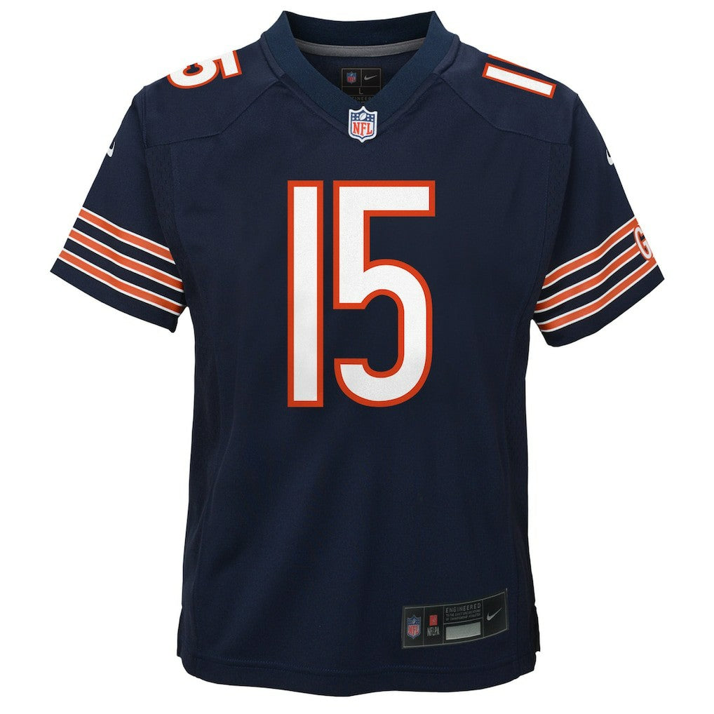 Rome Odunze Chicago Bears Youth Game Jersey Navy - Nike