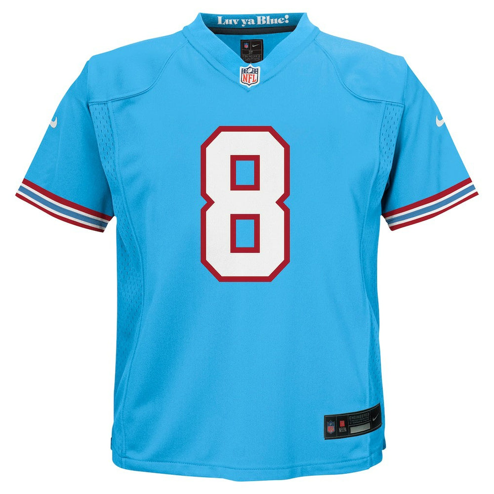 Will Levis Tennessee Titans Preschool Alternate Player Game Jersey Light Blue - Nike