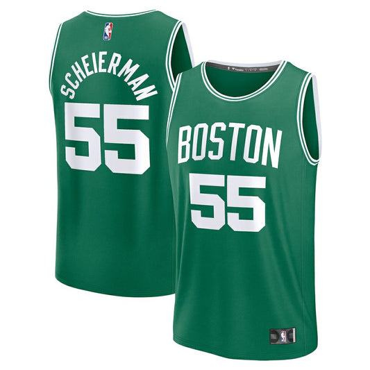 Baylor Scheierman Boston Celtics 2024 NBA Draft Fast Break Player Jersey - Icon Edition - Kelly Green | NBA Jerseys