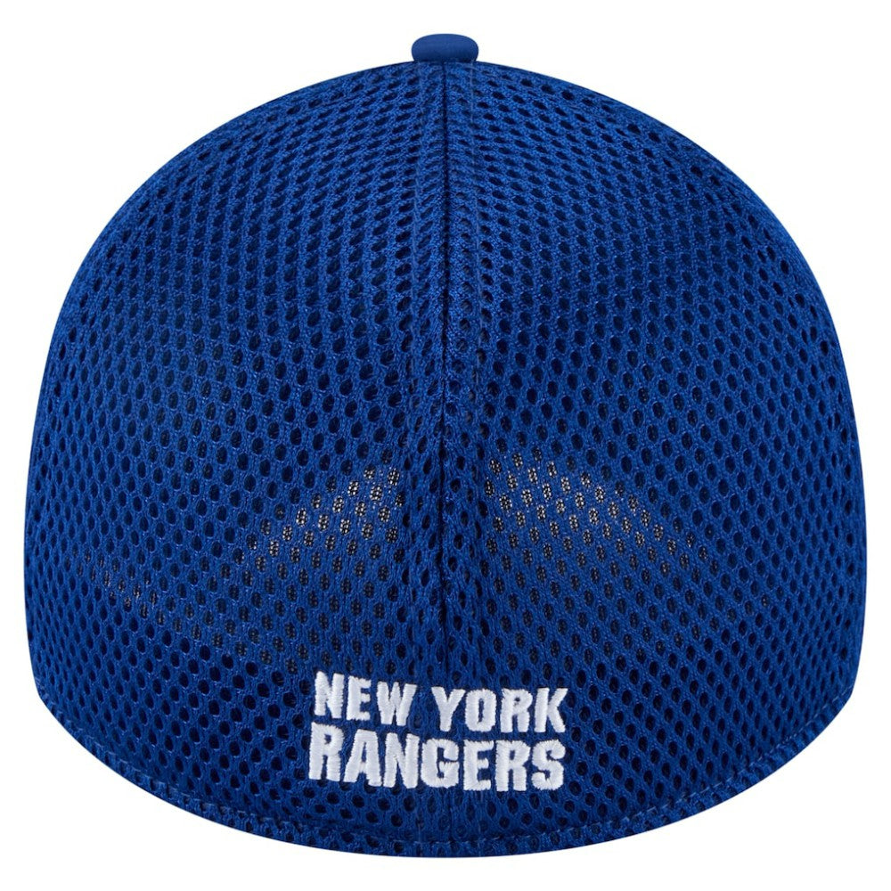 New York Rangers New Era Linear Featherweight 39THIRTY Flex Hat Blue