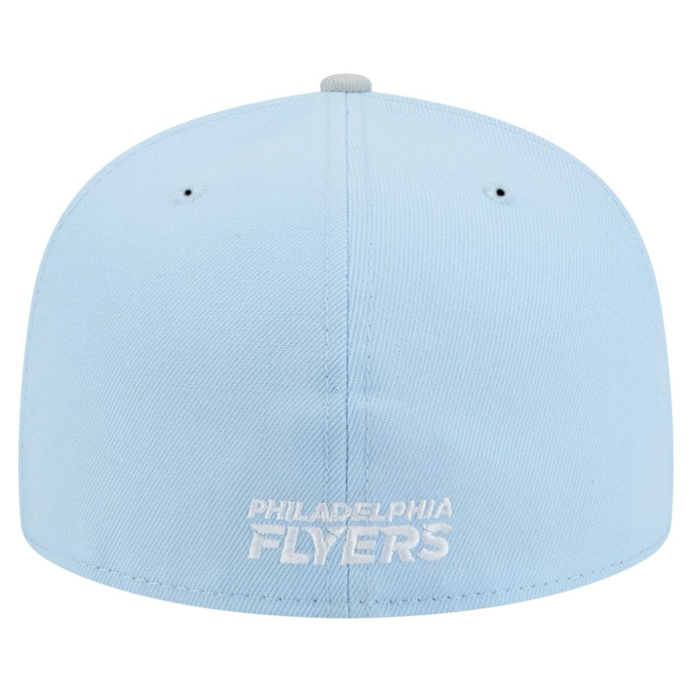 Philadelphia Flyers - New Era Color Pack Two-Tone 59FIFTY Fitted Hat Light Blue/Gray