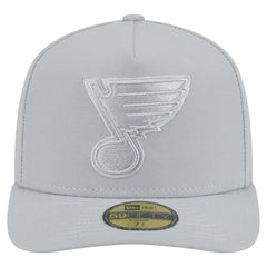 St. Louis Blues - New Era Color Pack A-Frame 59FIFTY Fitted Hat Gray