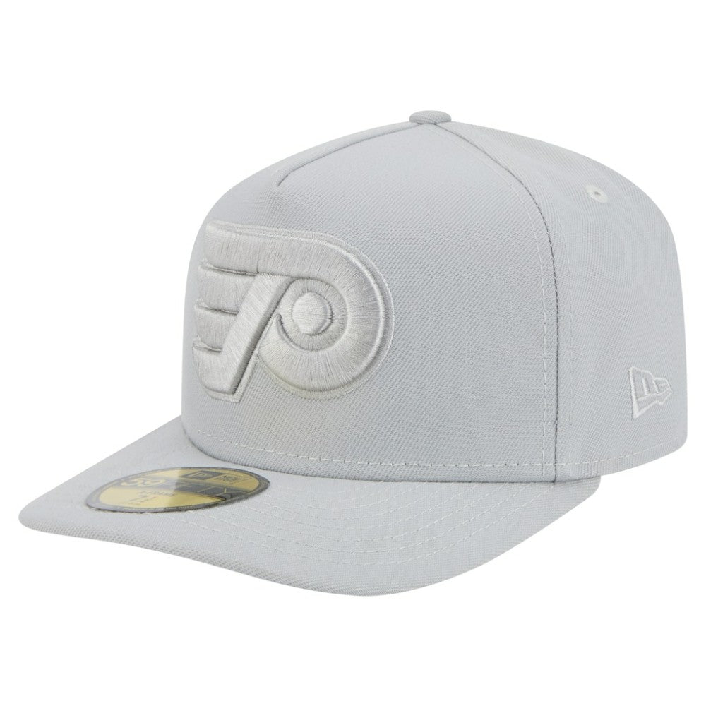 Philadelphia Flyers - New Era Color Pack A-Frame 59FIFTY Fitted Hat Gray