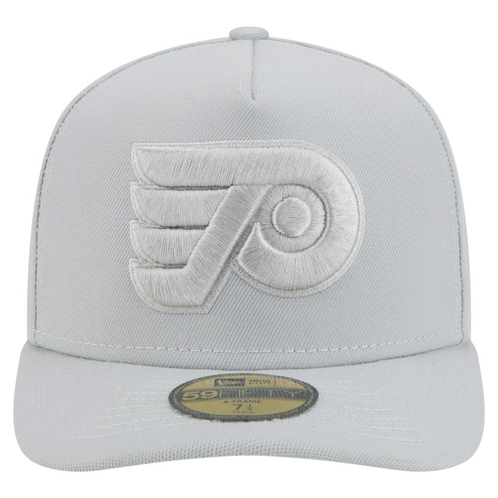 Philadelphia Flyers - New Era Color Pack A-Frame 59FIFTY Fitted Hat Gray