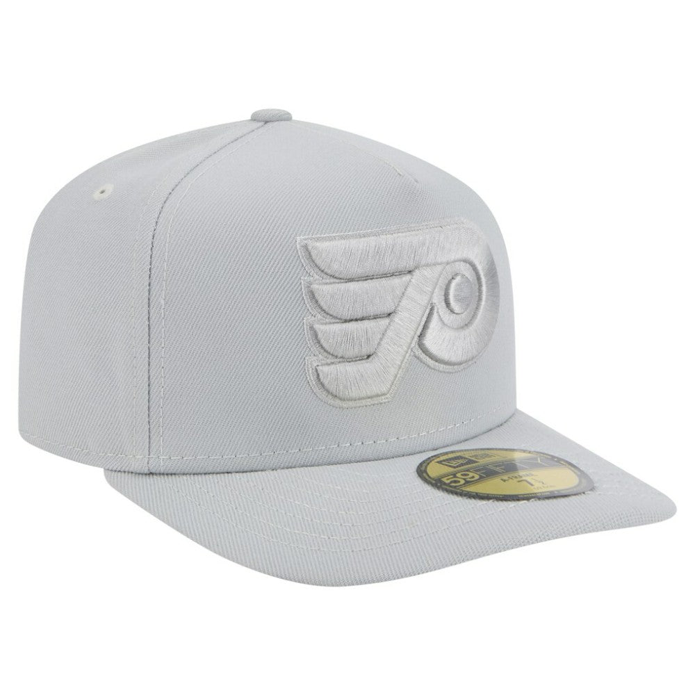 Philadelphia Flyers - New Era Color Pack A-Frame 59FIFTY Fitted Hat Gray