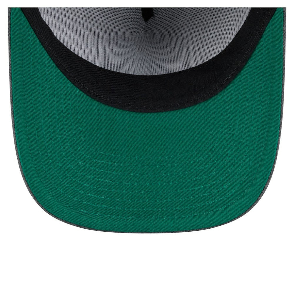 Detroit Red Wings - New Era Throwback Washed A-Frame Pre-Curved 9FIFTY Snapback Hat Charcoal
