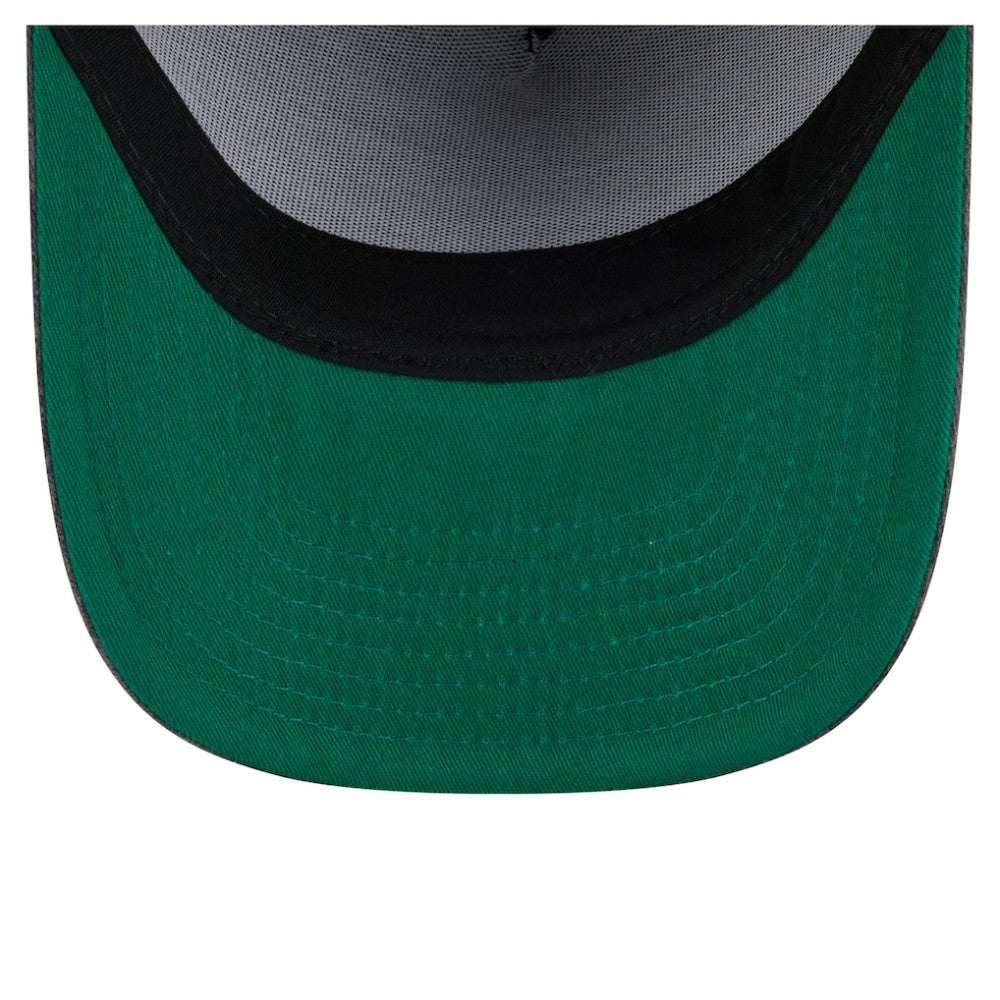 Los Angeles Kings - New Era Throwback Washed A-Frame Pre-Curved 9FIFTY Snapback Hat Charcoal