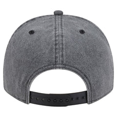 Vegas Golden Knights New Era Throwback Washed A-Frame Pre-Curved 9FIFTY Snapback Hat Charcoal