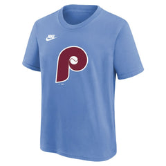 Philadelphia Phillies Nike Youth Cooperstown Collection Team Logo T-Shirt Near Me