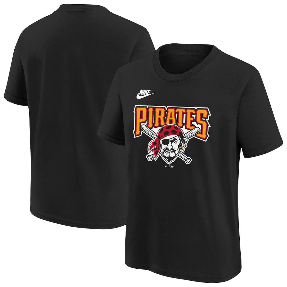 Pittsburgh Pirates Nike Youth Cooperstown Collection Team Logo T-Shirt Lifestyle
