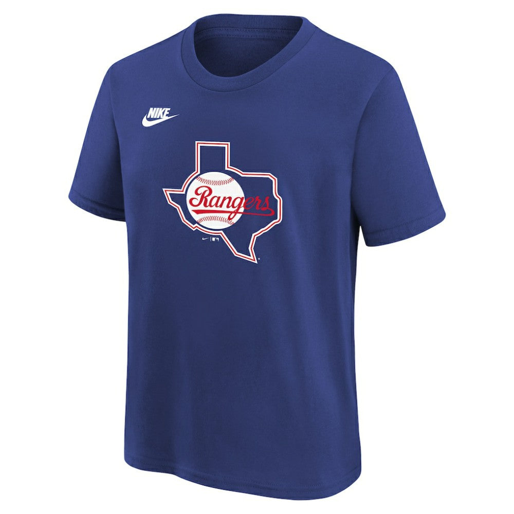 Texas Rangers Nike Youth Cooperstown Collection Team Logo T-Shirt discount