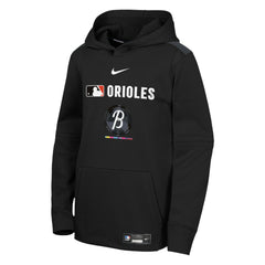 Baltimore Orioles Nike Youth City Connect Authentic Collection Performance Pullover Hoodie Sale