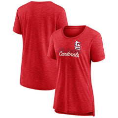 St. Louis Cardinals Women's Practice Time Tri-Blend T-Shirt Sale