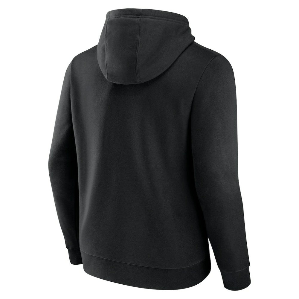 Anaheim Ducks - Fanatics Wordmark Logo Fleece Pullover Hoodie Black