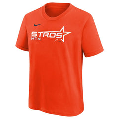 Houston Astros Nike Youth 2025 City Connect Wordmark T-Shirt On Sale