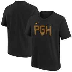 Pittsburgh Pirates Nike Youth City Connect Wordmark T-Shirt for sale