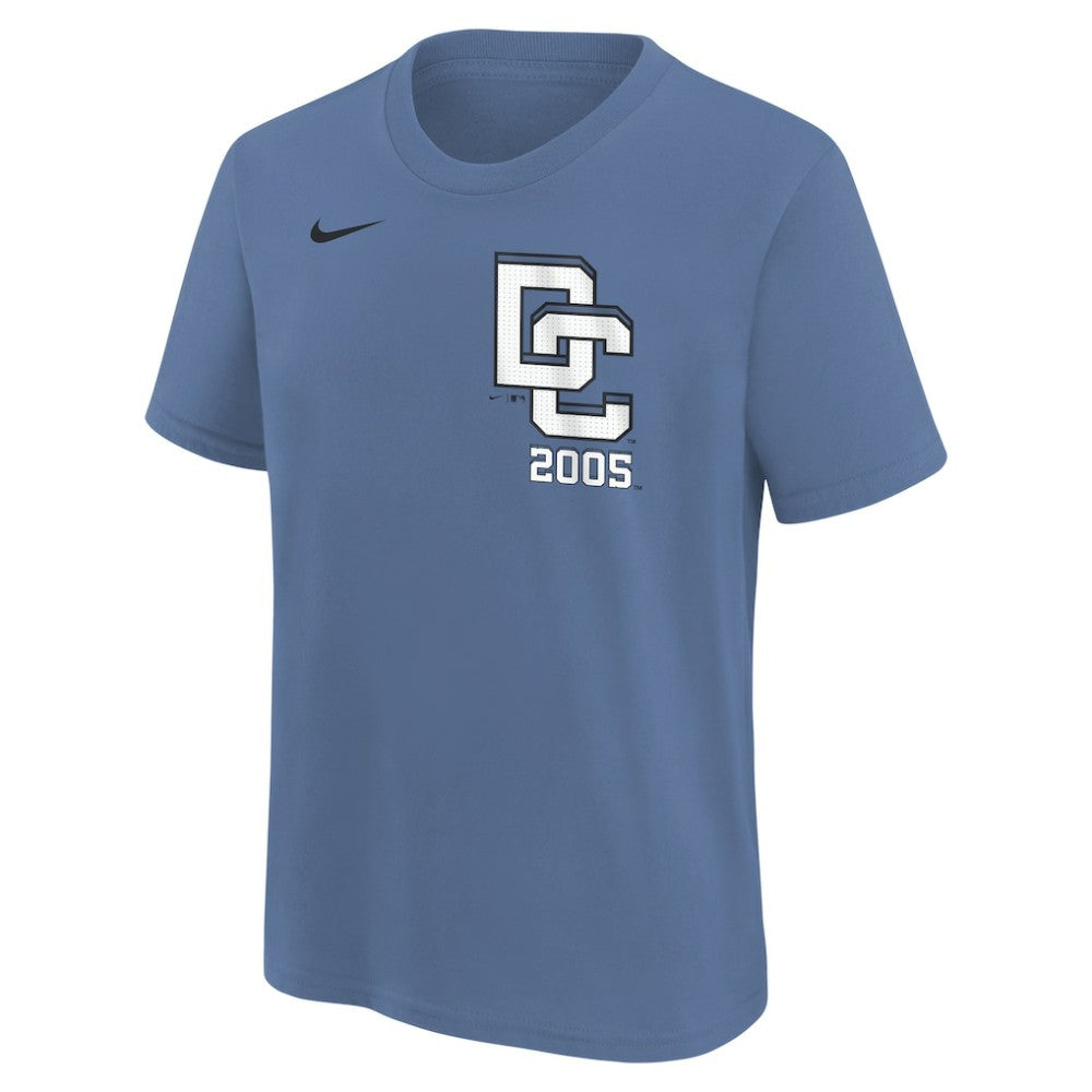 Washington Nationals Nike Youth 2025 City Connect Wordmark T-Shirt for sale