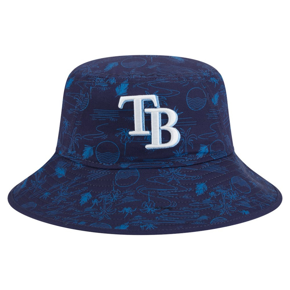 Tampa Bay Rays New Era 2025 Spring Training All Over Print Bucket Hat discount