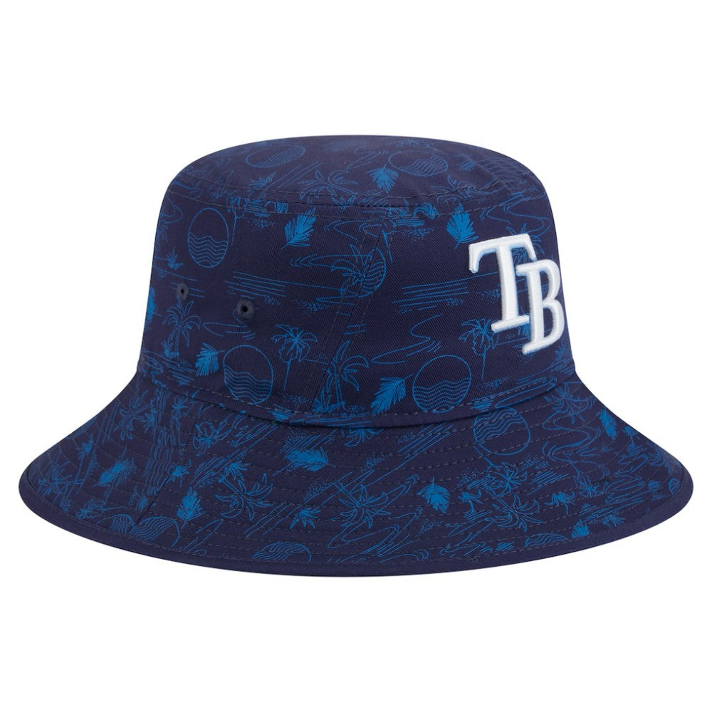 Tampa Bay Rays New Era 2025 Spring Training All Over Print Bucket Hat discount