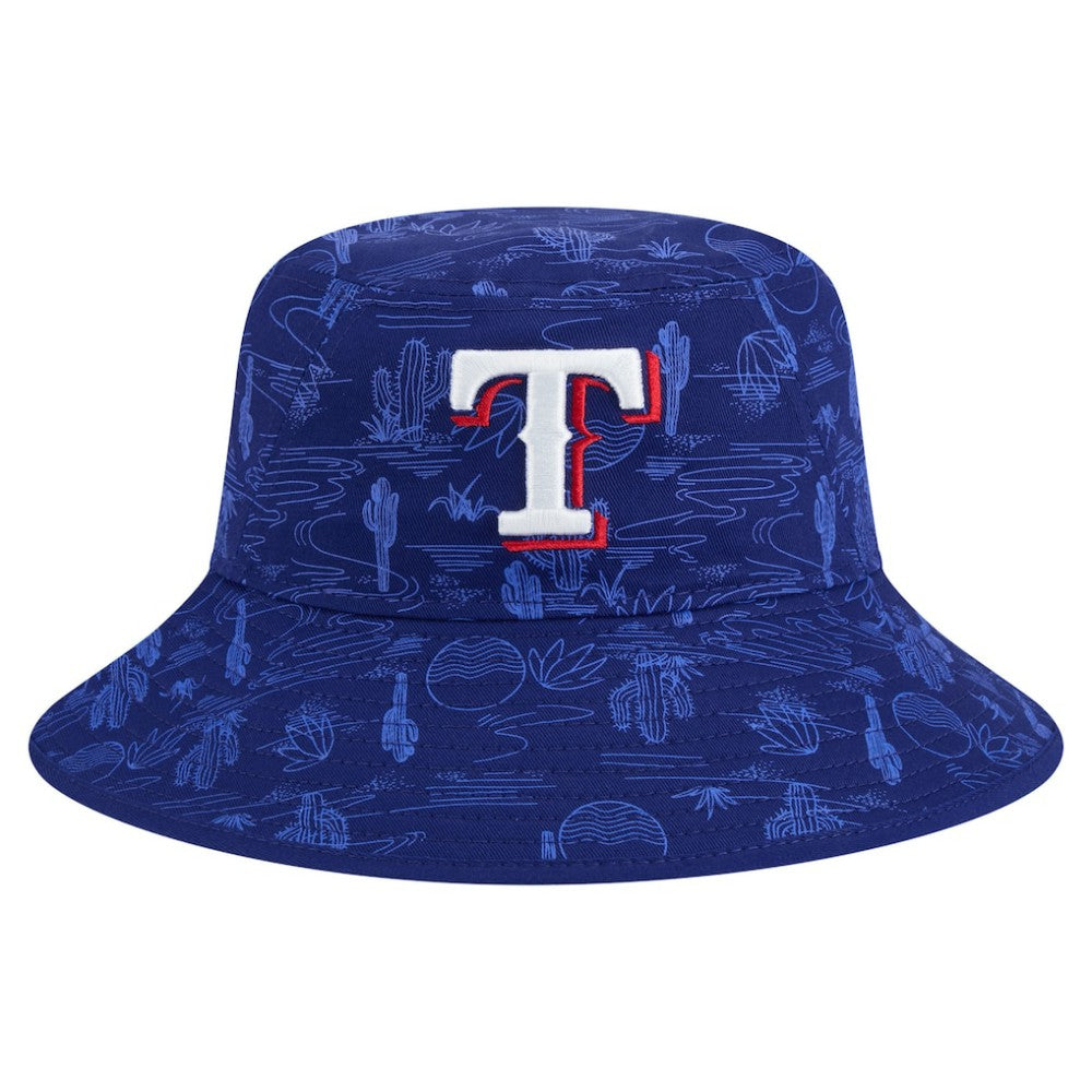 Texas Rangers New Era 2025 Spring Training All Over Print Bucket Hat for sale