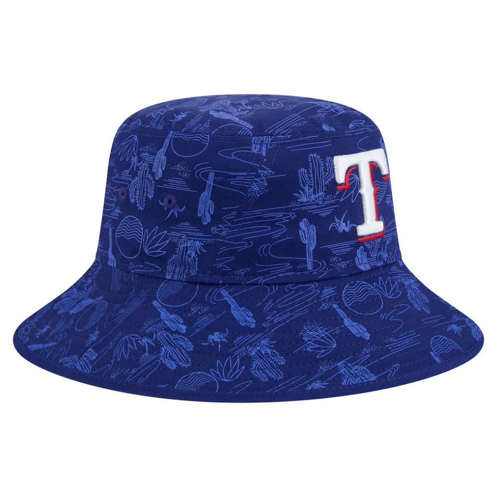 Texas Rangers New Era 2025 Spring Training All Over Print Bucket Hat for sale