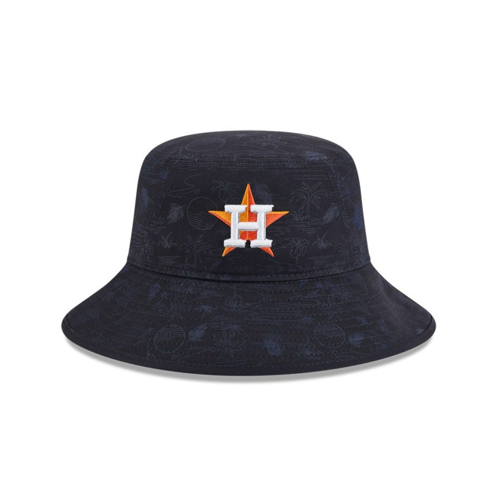 Houston Astros New Era Youth 2025 Spring Training All Over Print Bucket Hat Online
