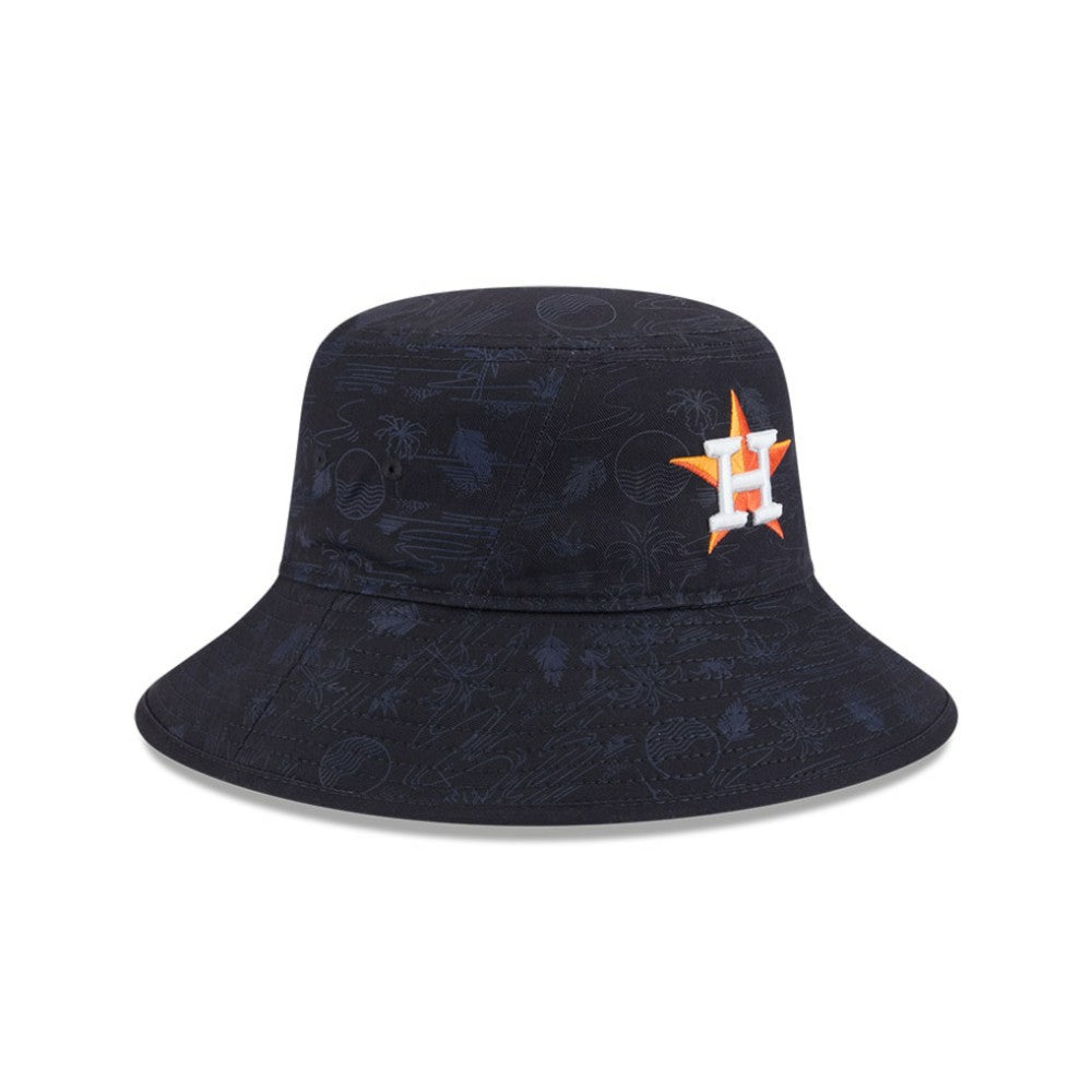 Houston Astros New Era Youth 2025 Spring Training All Over Print Bucket Hat Online