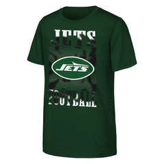 New York Jets Youth Garage Hero T-Shirt Green - NFL