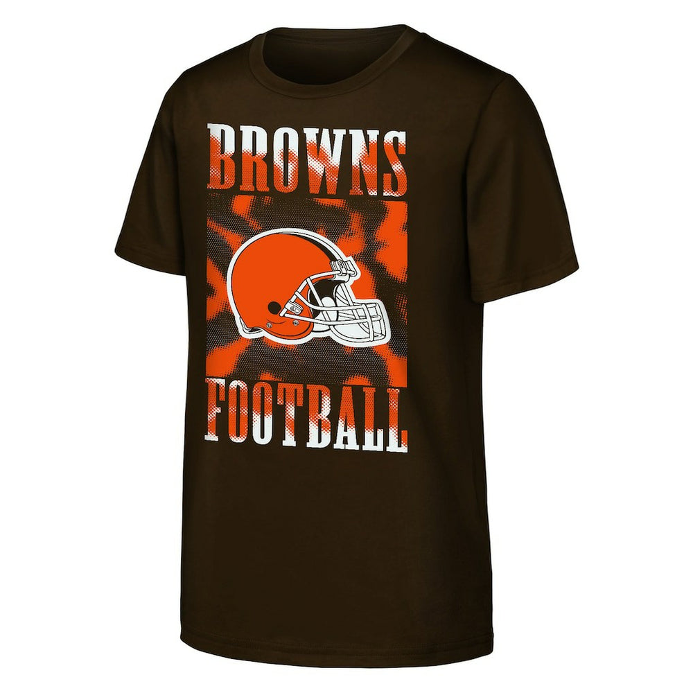 Cleveland Browns Youth Garage Hero T-Shirt Brown - NFL