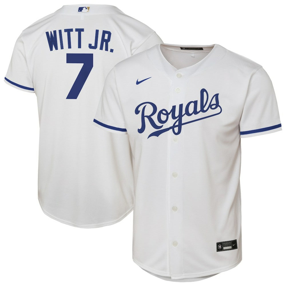 Bobby Witt Jr. Kansas City Royals Nike Youth Home Replica Player Jersey discount