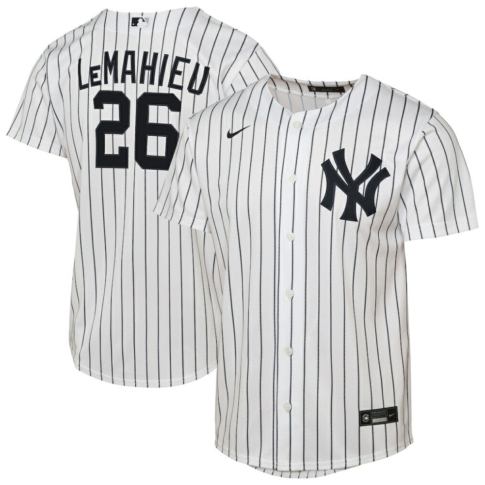 DJ LeMahieu New York Yankees Nike Youth Home Replica Player Jersey Lifestyle