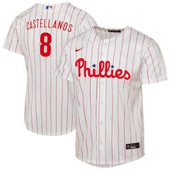 Nick Castellanos Philadelphia Phillies Nike Youth Home Replica Player Jersey Online