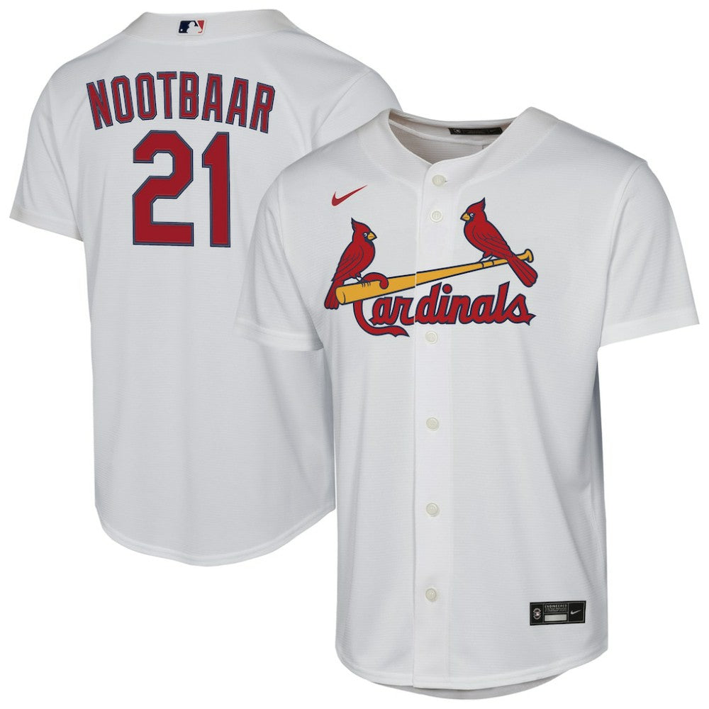 Lars Nootbaar St. Louis Cardinals Nike Youth Home Replica Player Jersey - White | MLB Jerseys