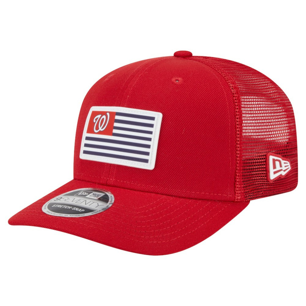Washington Nationals New Era Flag 9SEVENTY Stretch-Snap Hat for sale