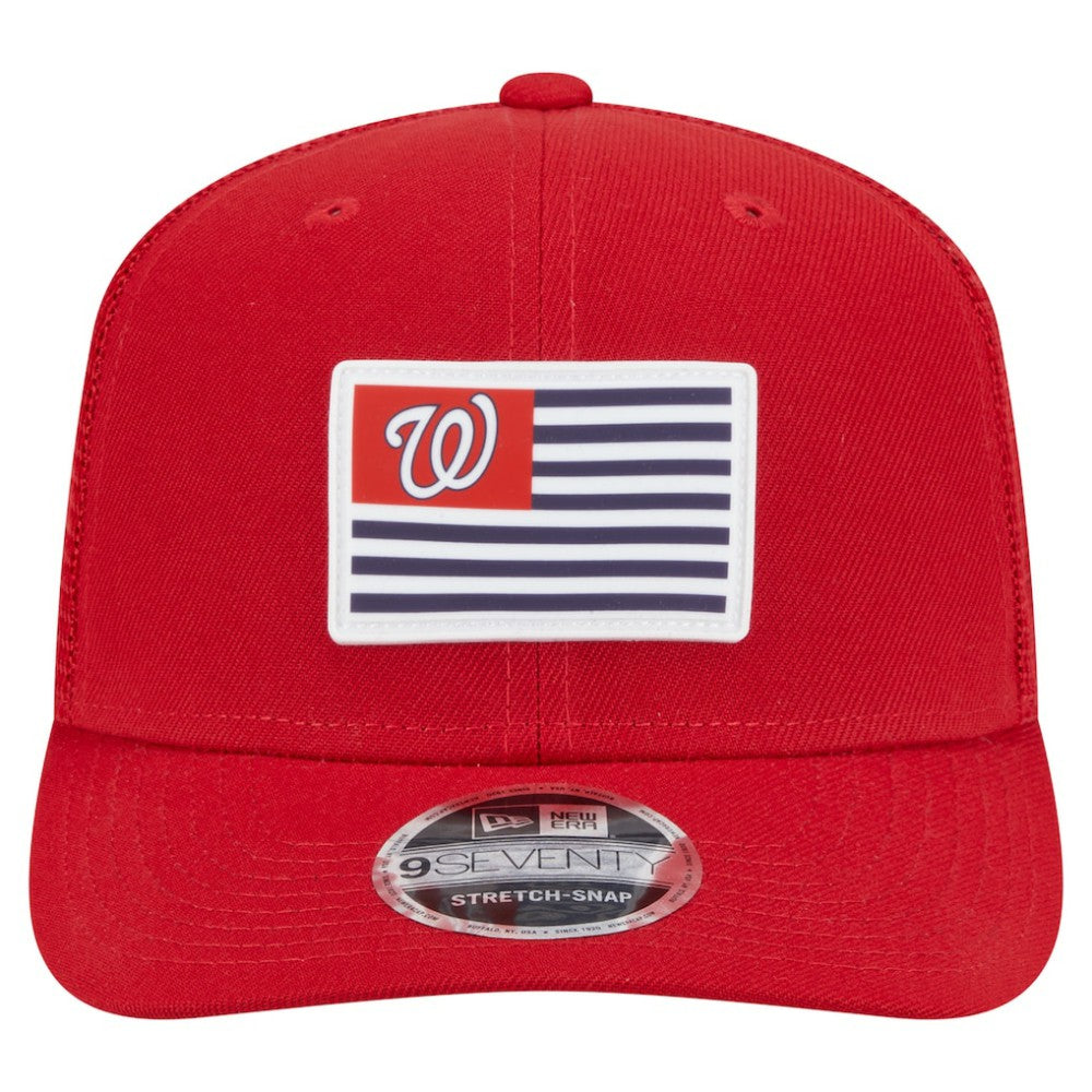 Washington Nationals New Era Flag 9SEVENTY Stretch-Snap Hat for sale