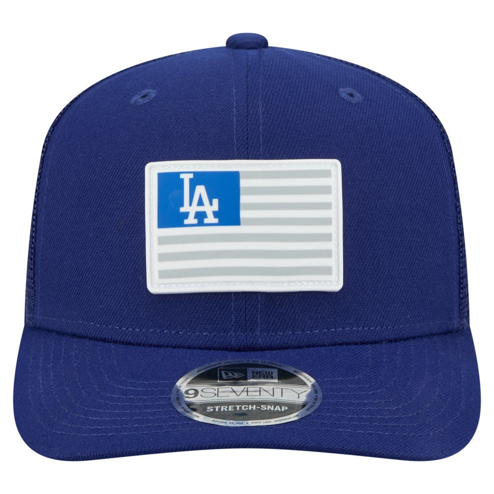 Los Angeles Dodgers New Era Flag 9SEVENTY Stretch-Snap Hat Sale