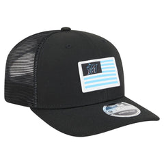 Miami Marlins New Era Flag 9SEVENTY Stretch-Snap Hat Online