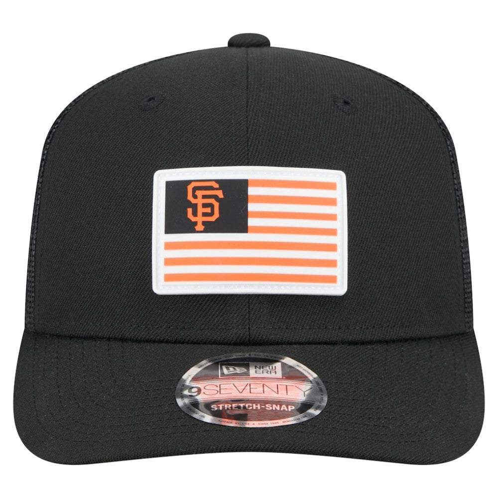 San Francisco Giants New Era Flag 9SEVENTY Stretch-Snap Hat discount