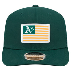 Athletics New Era Flag 9SEVENTY Stretch-Snap Hat Clearance