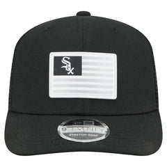 Chicago White Sox New Era Flag 9SEVENTY Stretch-Snap Hat Lifestyle