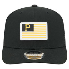 Pittsburgh Pirates New Era Flag 9SEVENTY Stretch-Snap Hat discount