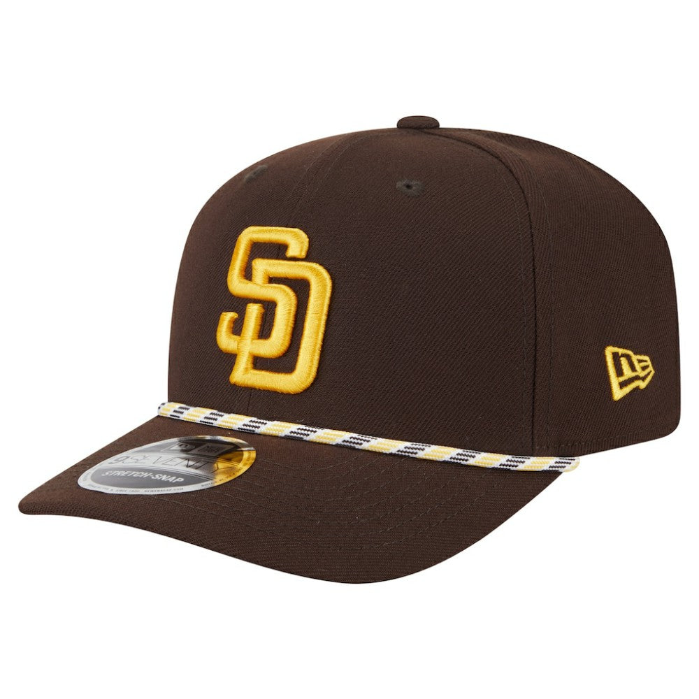 San Diego Padres New Era Multi-Rope 9SEVENTY Stretch-Snap Hat On Sale