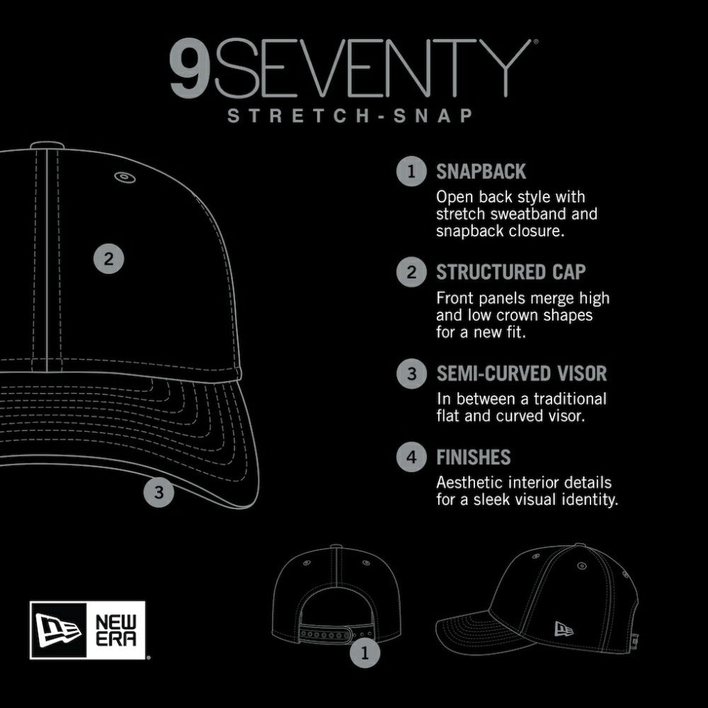 San Diego Padres New Era Multi-Rope 9SEVENTY Stretch-Snap Hat On Sale