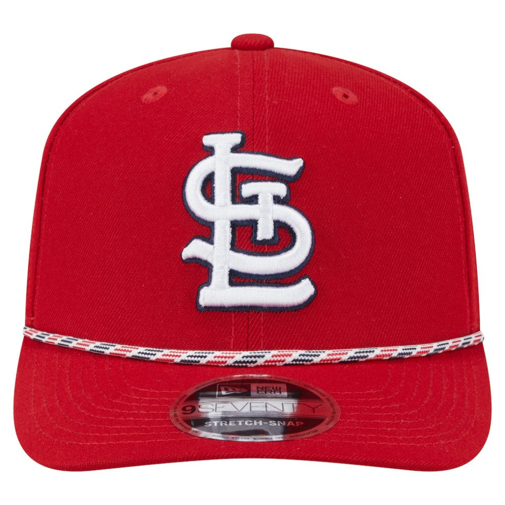 St. Louis Cardinals New Era Multi-Rope 9SEVENTY Stretch-Snap Hat Near Me
