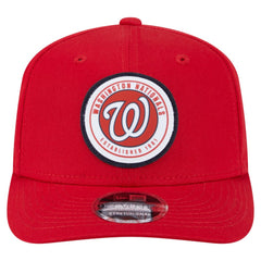 Washington Nationals New Era Circle Patch 9SEVENTY Stretch-Snap Hat Clearance