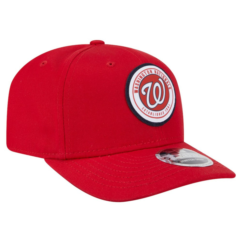 Washington Nationals New Era Circle Patch 9SEVENTY Stretch-Snap Hat Clearance