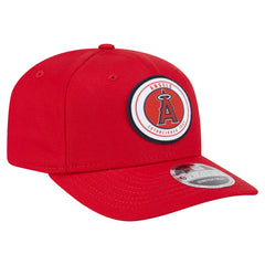 Los Angeles Angels New Era Circle Patch 9SEVENTY Stretch-Snap Hat Online