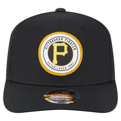Pittsburgh Pirates New Era Circle Patch 9SEVENTY Stretch-Snap Hat discount
