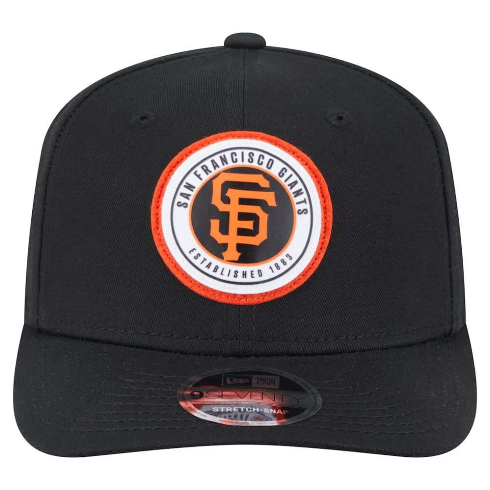 San Francisco Giants New Era Circle Patch 9SEVENTY Stretch-Snap Hat Sale
